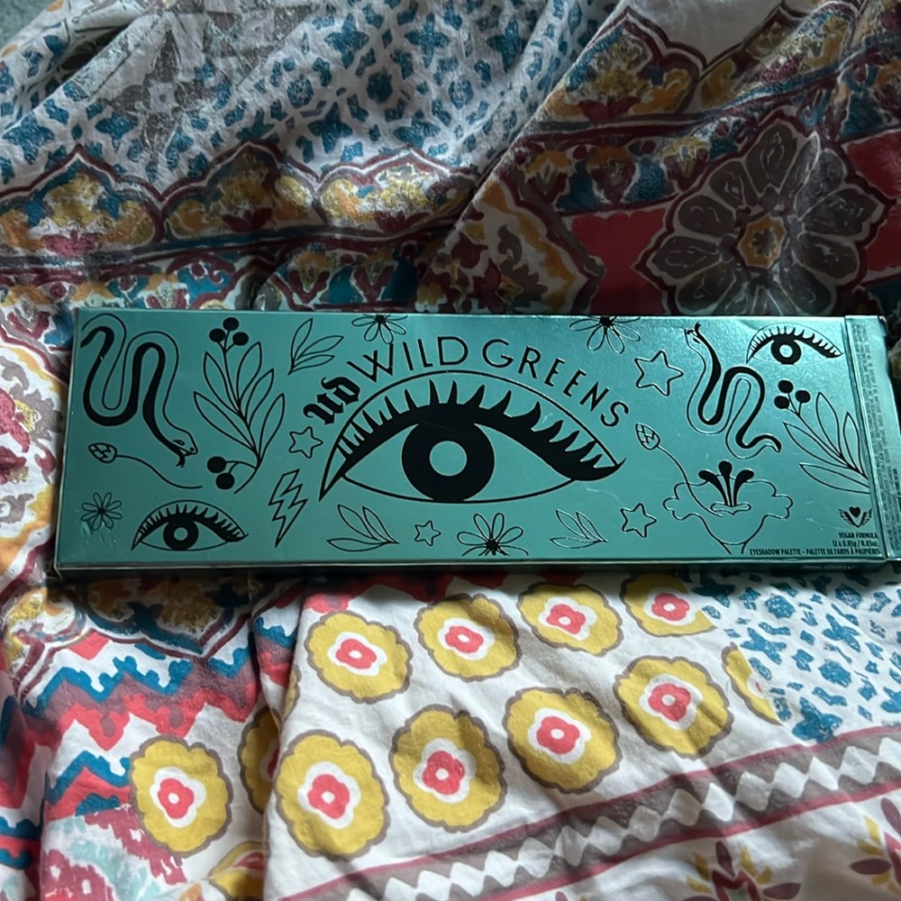 New Urban Decay Wild Greens Palette Eye Shadow